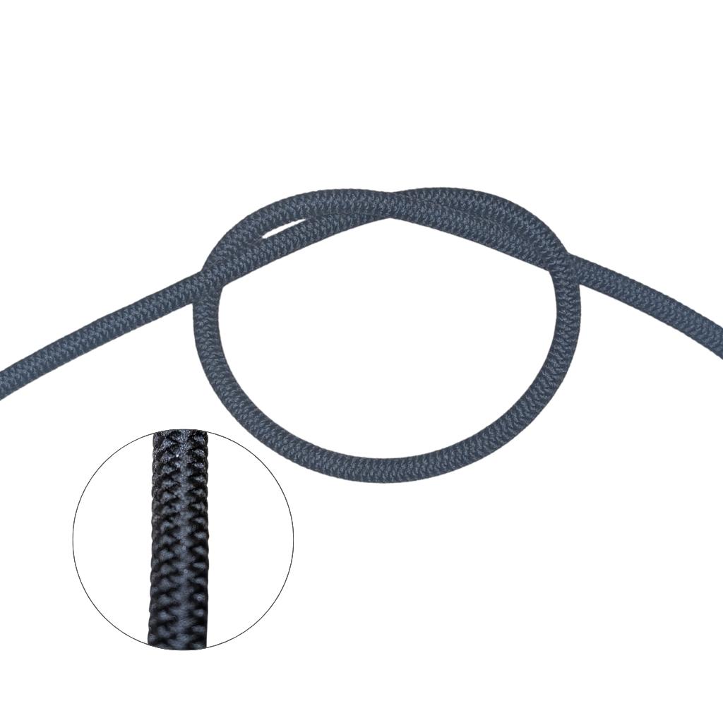 Cordón elástico 6mm negro